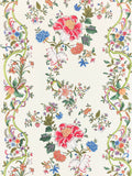 Scalamandre Camellia Trellis Cream Multi Wallcovering