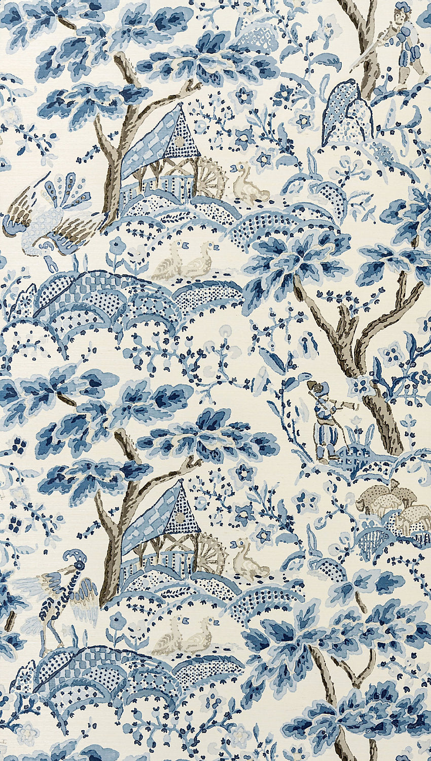 Scalamandre Kelmescott Porcelain Wallcovering