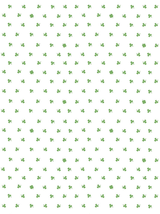 Scalamandre Shamrocks Leaf Wallcovering