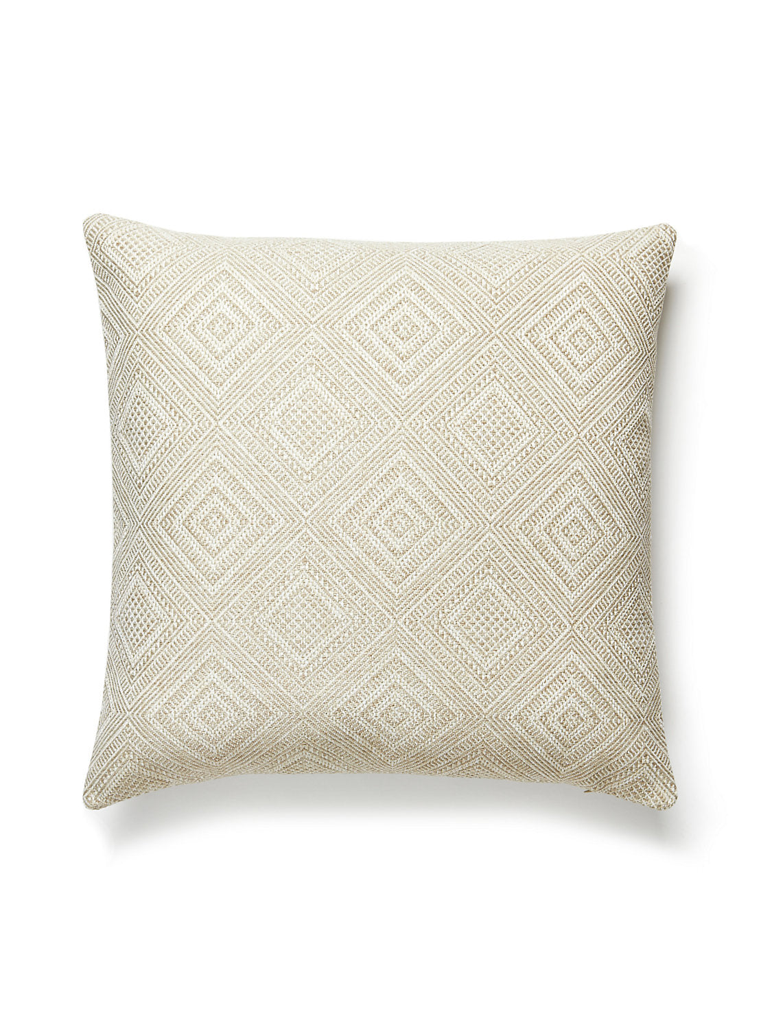 Scalamandre Antigua Weave Outdoor 22 X 22 - Linen Decorative Pillow