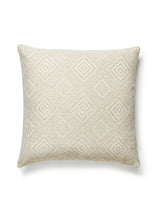 Scalamandre Antigua Weave Outdoor 22 X 22 - Linen Decorative Pillow