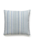 Scalamandre Arrow Stripe 22 X 22 - Fountaie Decorative Pillow