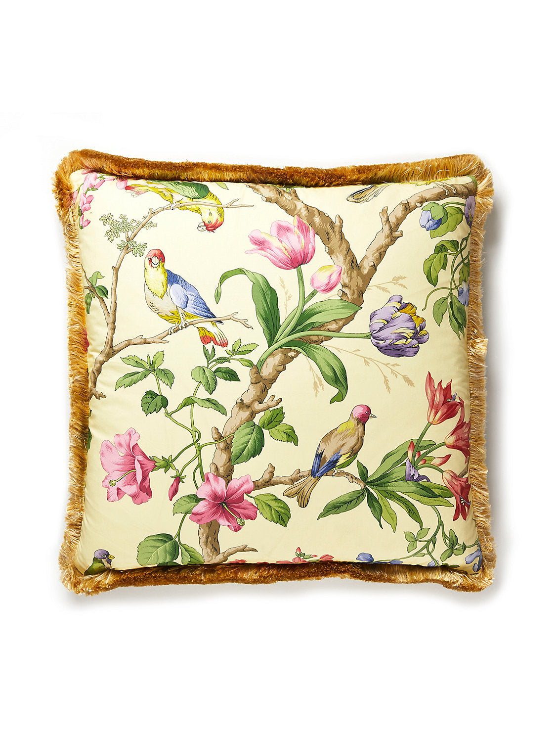Scalamandre Belize 22 X 22 - Sunlit Decorative Pillow