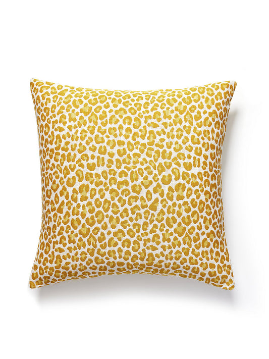 Scalamandre Backyard Bengal Outdoor 22 X 22 - Tangerine Decorative Pillow