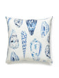 Scalamandre Coquina Outdoor 22 X 22 - Porcelain Decorative Pillow