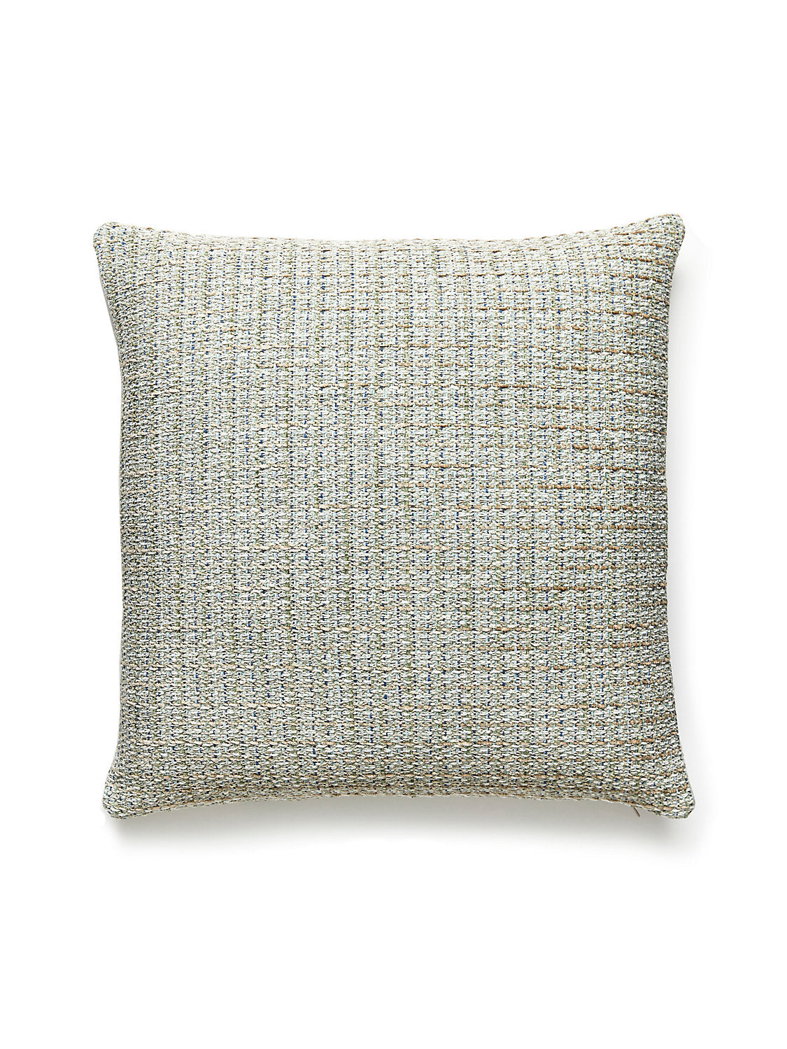 Scalamandre Highland Chenille 22 X 22 - Seaglass Decorative Pillow