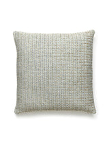 Scalamandre Highland Chenille 22 X 22 - Seaglass Decorative Pillow
