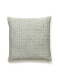 Scalamandre Highland Chenille 22 X 22 - Seaglass Decorative Pillow