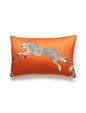 Scalamandre Leaping Cheetah 14 X 22 - Clementine Decorative Pillow