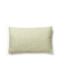 Scalamandre Fleur Embroidery 14 X 22 - Celery Decorative Pillow