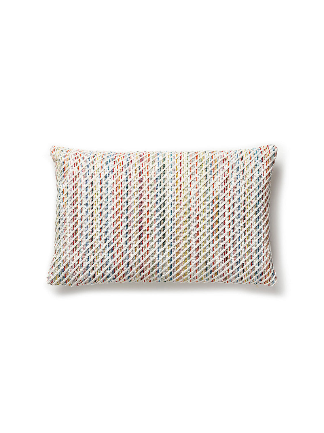 Scalamandre Prisma Velvet 14 X 22 - Color Wheel Decorative Pillow