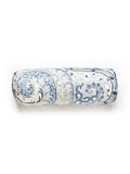 Scalamandre Malabar Paisley 21 X 7 - Porcelain Decorative Pillow