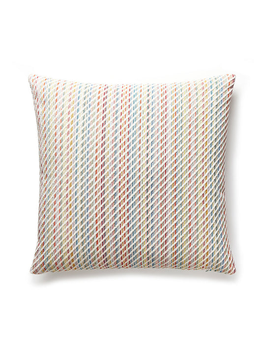 Scalamandre Prisma Velvet 22 X 22 - Sqaure - Color Wheel Decorative Pillow