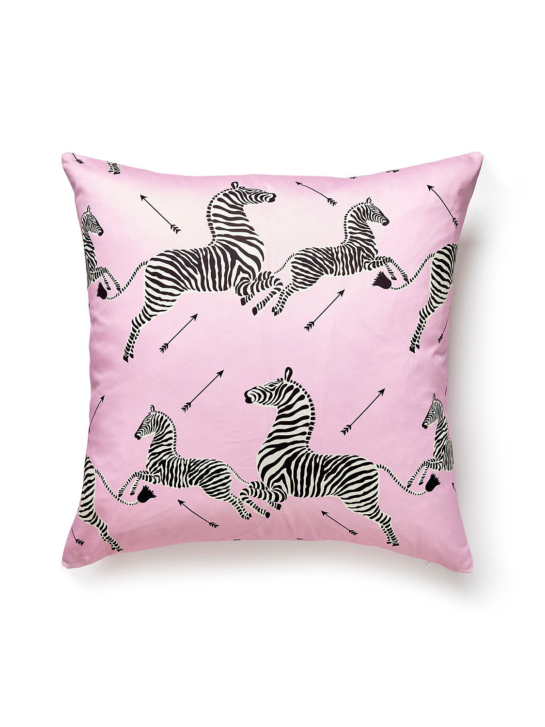 Scalamandre Zebras Petite 22 X 22 - Peony Decorative Pillow