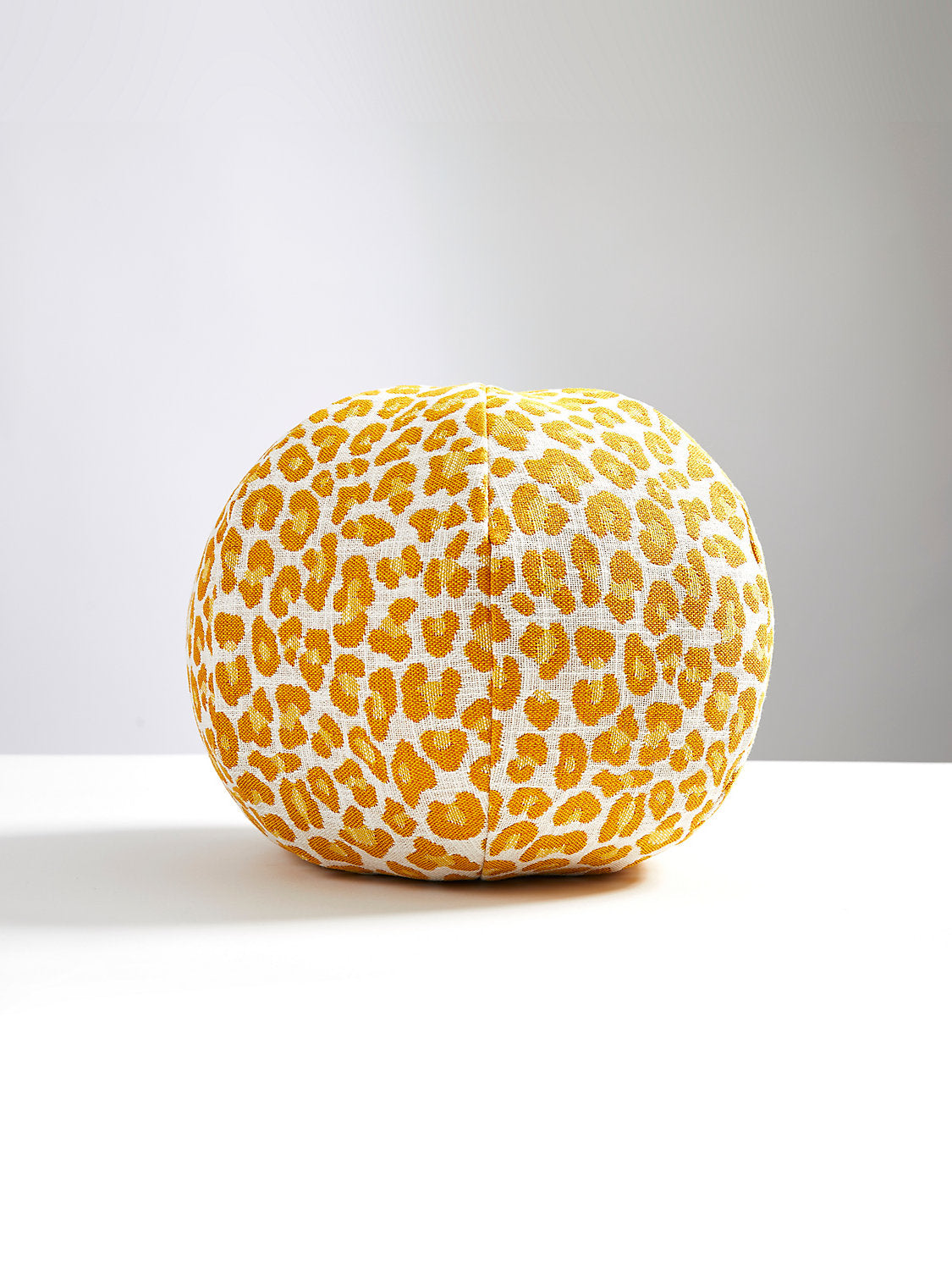 Scalamandre Backyard Bengal Outdoor 12 DIA - Tangerine Decorative Pillow