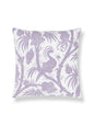 Scalamandre Balinese Peacock 22 X 22 - Lavender Decorative Pillow