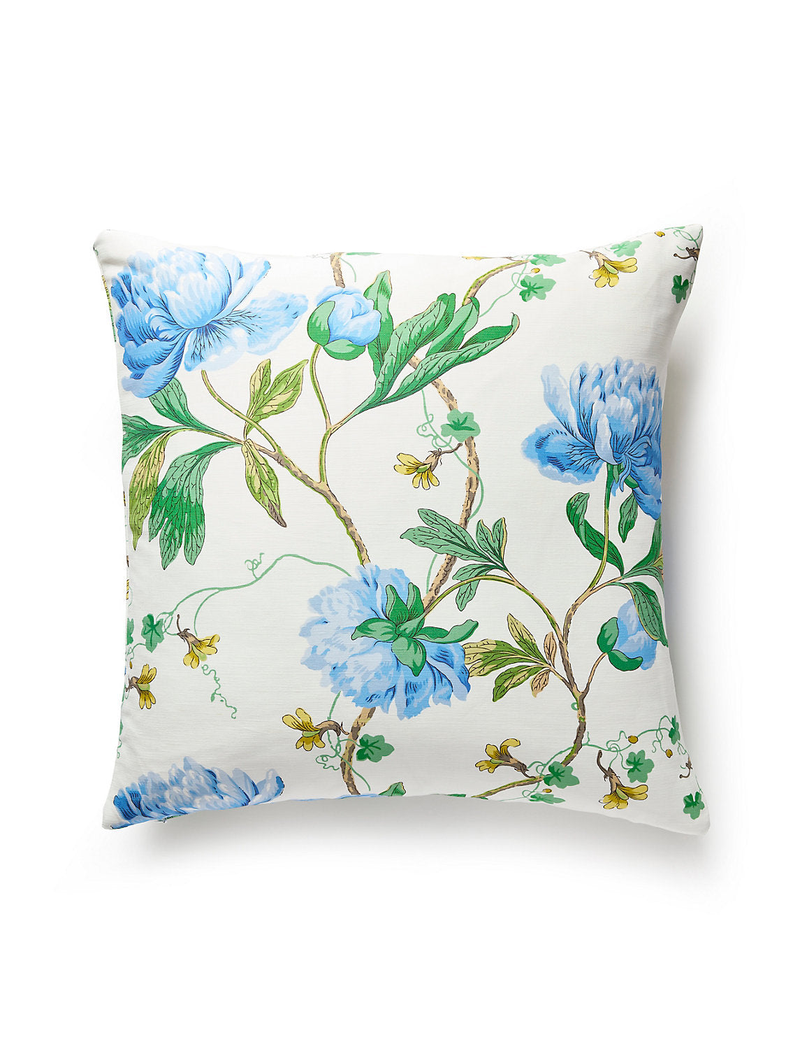 Scalamandre Isadora Print 22 X 22 - Bluebonnet Decorative Pillow