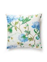 Scalamandre Isadora Print 22 X 22 - Bluebonnet Decorative Pillow