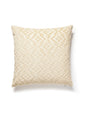 Scalamandre Echo Velvet 22 X 22 - Chamois Decorative Pillow
