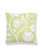 Scalamandre Kensington Embroidery 22 X 22 - Celery Decorative Pillow