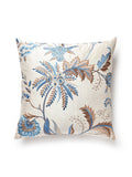 Scalamandre Seraphine 22 X 22 - Sky and Stone Decorative Pillow