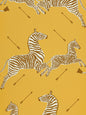Scalamandre Zebras Zanzibar Gold Wallcovering
