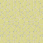 Scalamandre Baldwin Bamboo Cream & Blue on Lettuce Wallcovering