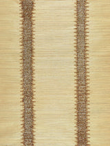 Scalamandre Veronica Beaded Grasscloth Burnished Gold Wallcovering