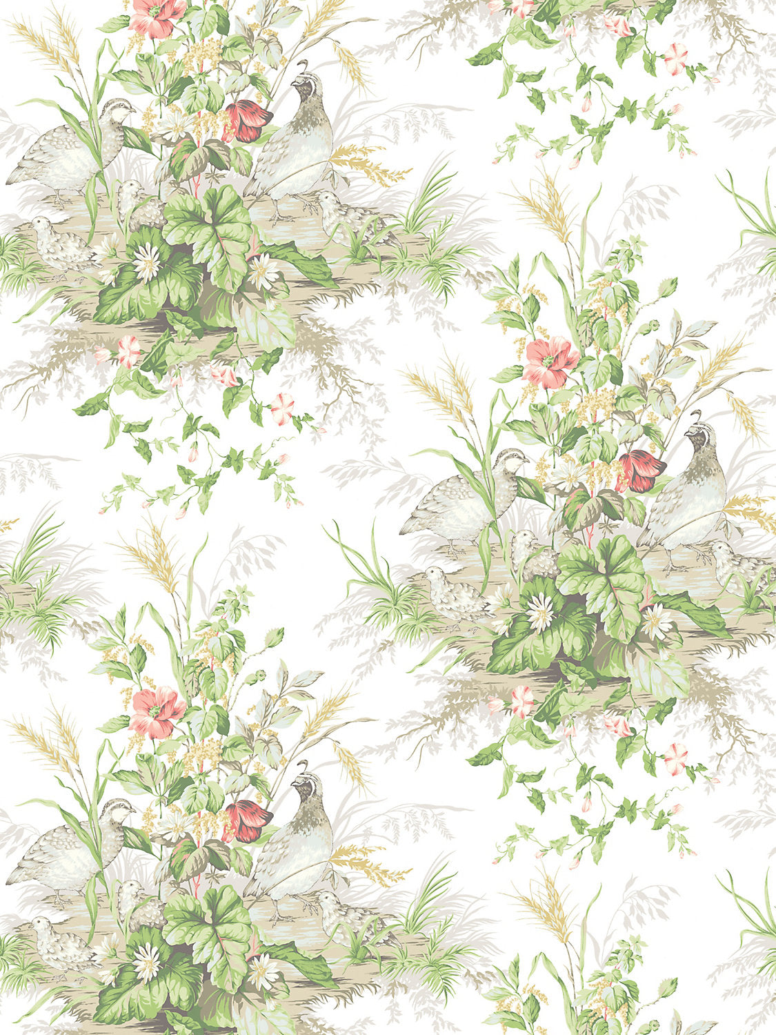 Scalamandre Edwin's Covey Prairie Wallcovering