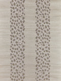 Scalamandre Catwalk Embellished Grasscloth Looking Glass Wallcovering
