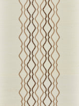 Scalamandre Valentina Embellished Sisal Shell Wallcovering