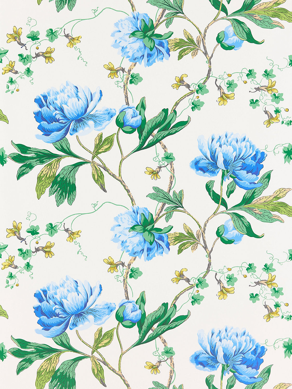 Scalamandre Isadora Bluebonnet Wallcovering