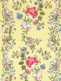 Scalamandre Camellia Trellis Butter Blue Wallcovering