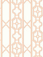 Scalamandre Joanna Fret Peach Wallcovering