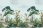 Scalamandre Vembanad Mural 4 Panel Set Everglade Wallcovering