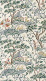 Scalamandre Kelmescott Leaf on Ivory Wallcovering