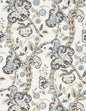 Scalamandre Cumbria Smoke on Ivory Wallcovering