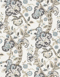 Scalamandre Cumbria Smoke on Ivory Wallcovering