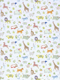Scalamandre Zoo Powder Blue Wallcovering