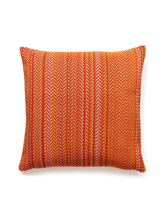 Scalamandre Arrow Stripe 22 X 22 - Calypso Decorative Pillow