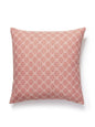 Scalamandre Cape May Outdoor 22 X 22 - Cherry Decorative Pillow