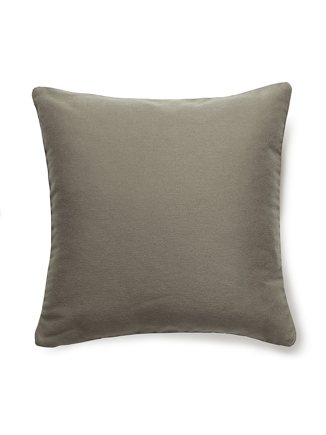 Scalamandre Dapper Flannel 22 X 22 - Stonehenge Decorative Pillow
