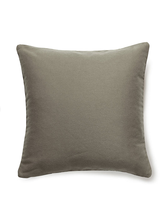 Scalamandre Dapper Flannel 22 X 22 - Stonehenge Decorative Pillow