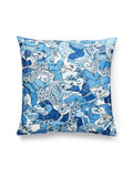 Scalamandre Dragon Dance 22 X 22 - Porcelain Decorative Pillow
