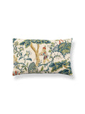 Scalamandre Kelmescott Hand Block 14 X 22 - Peacock on Sand Decorative Pillow