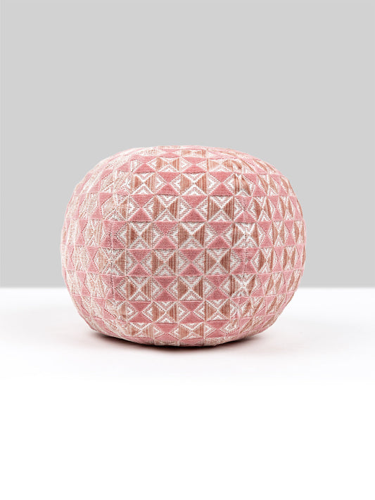 Scalamandre Parlor Velvet 12 DIA - Sorbet Decorative Pillow