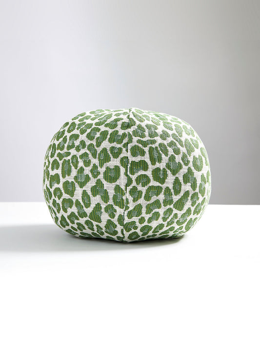 Scalamandre Backyard Bengal Outdoor 12 DIA - Ivy Decorative Pillow