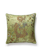 Scalamandre Dragon Tableau 22 X 22 - Spring Multi Decorative Pillow