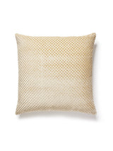 Scalamandre Etosha Velvet 22 X 22 - Palomino Decorative Pillow