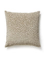 Scalamandre Panthera Velvet 22 X 22 - Sable Decorative Pillow
